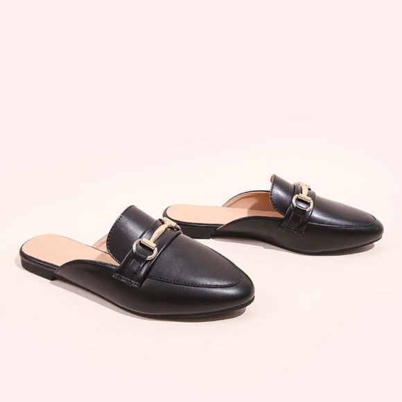 J. Crew Black Mule Loafers Size 8 NWT - Picture 7 of 12